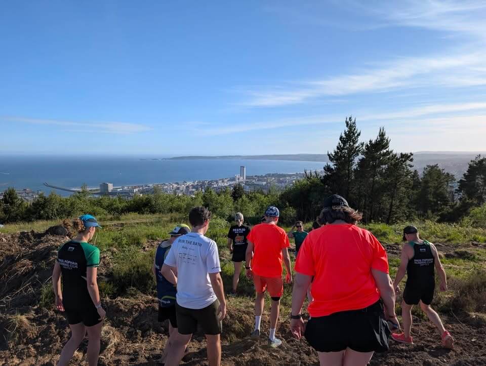 Paul Popham Running Club members